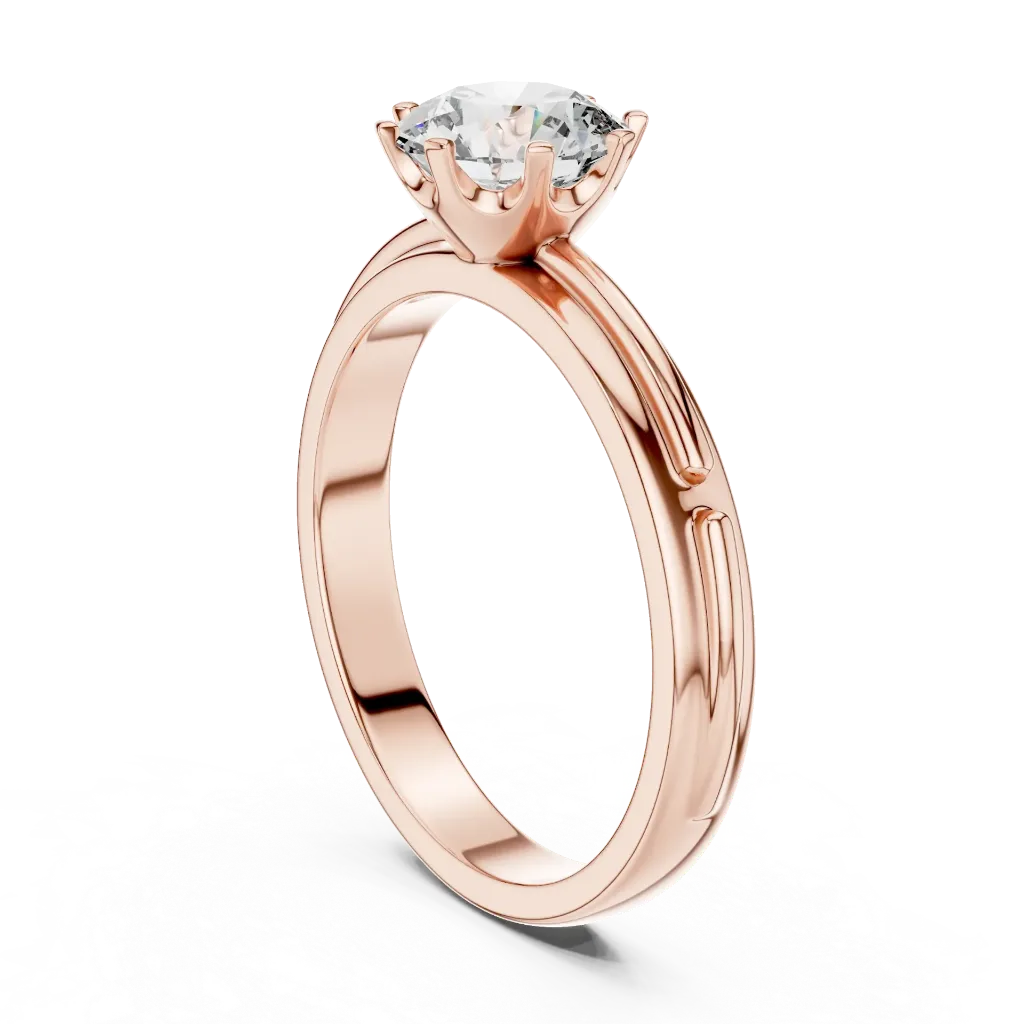 Elevated Six-Prong Solitaire Ring.webp