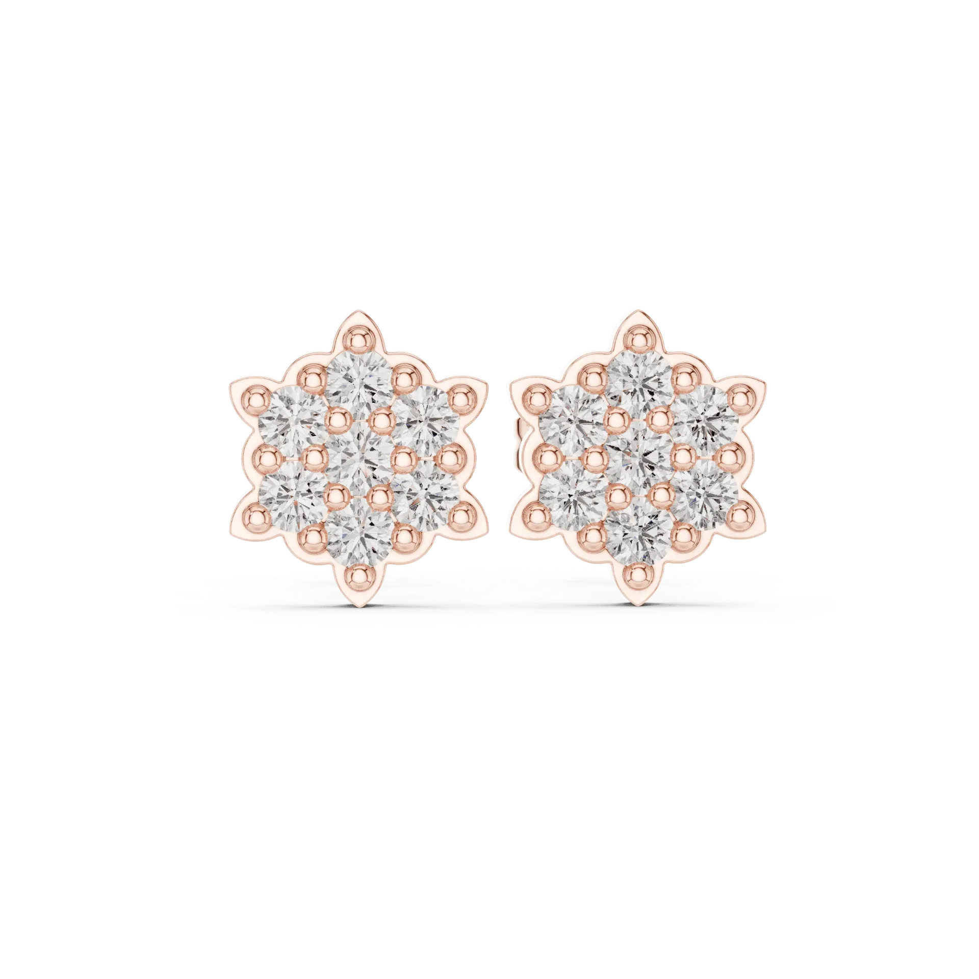 Floral Cluster Earrings