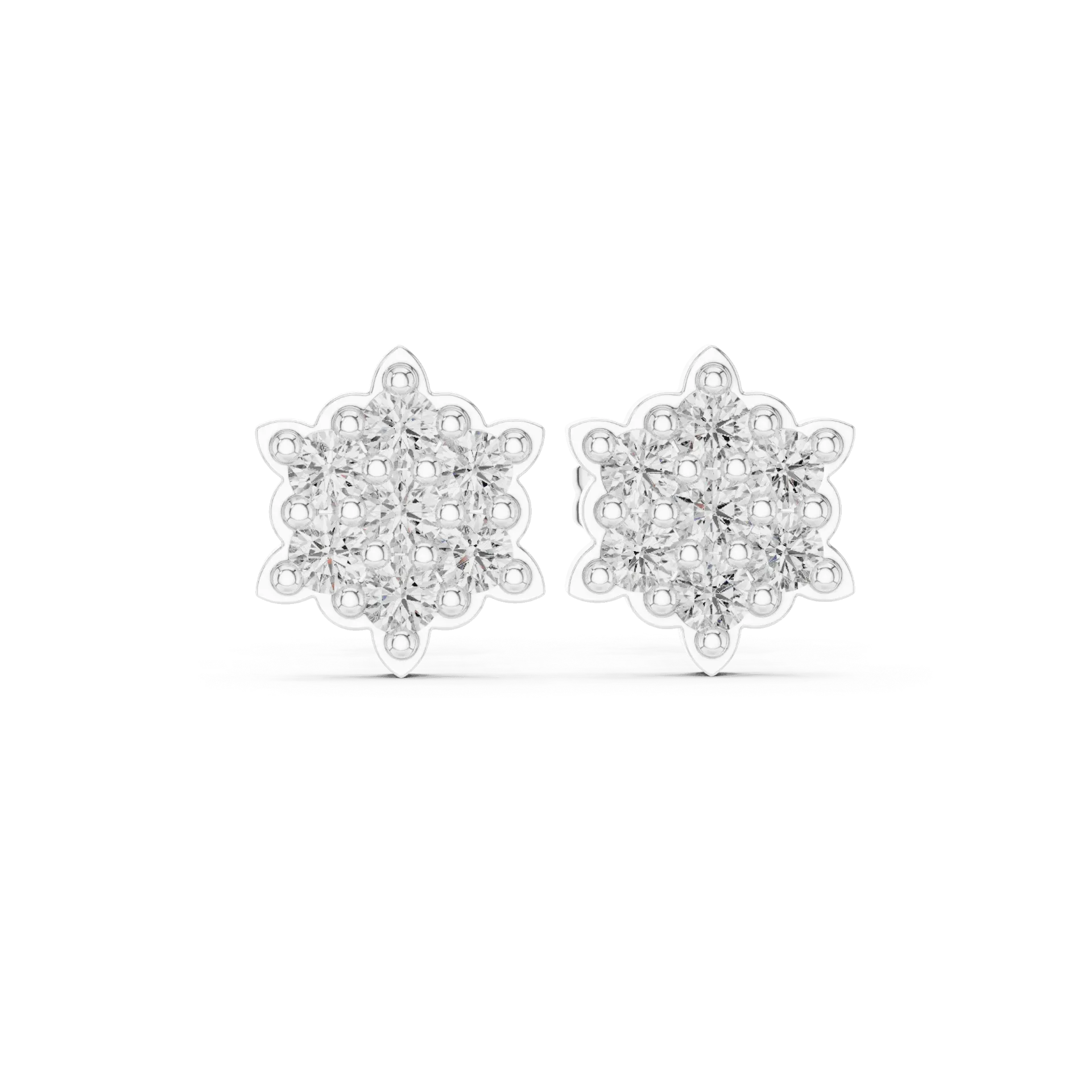 Floral Cluster Earrings