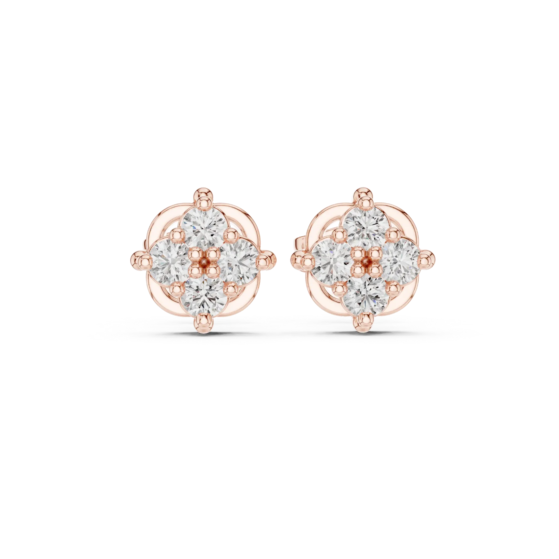 The Celestial Quad Cluster Earrings