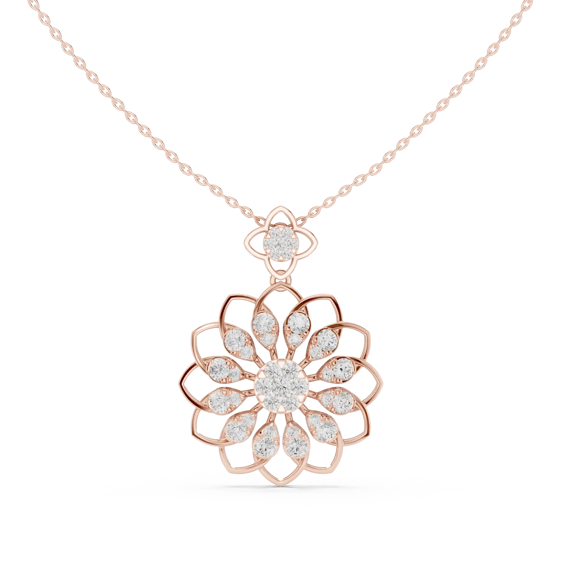 Floral Mandala Pendant BYP1008