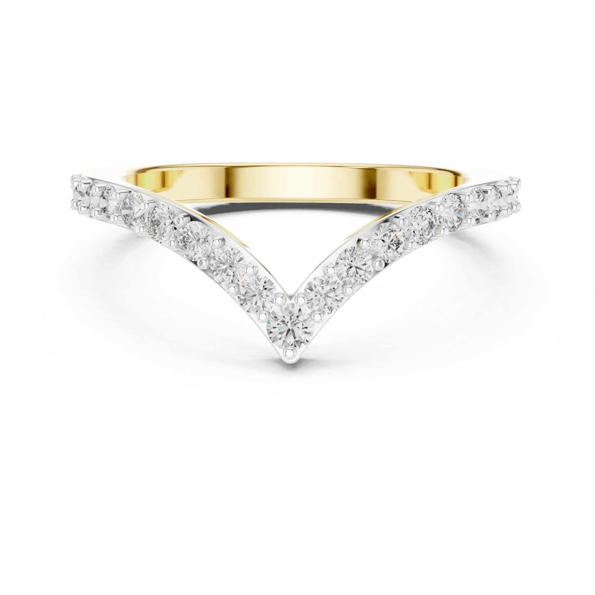 Chevron Wishbone Band (Yellow)