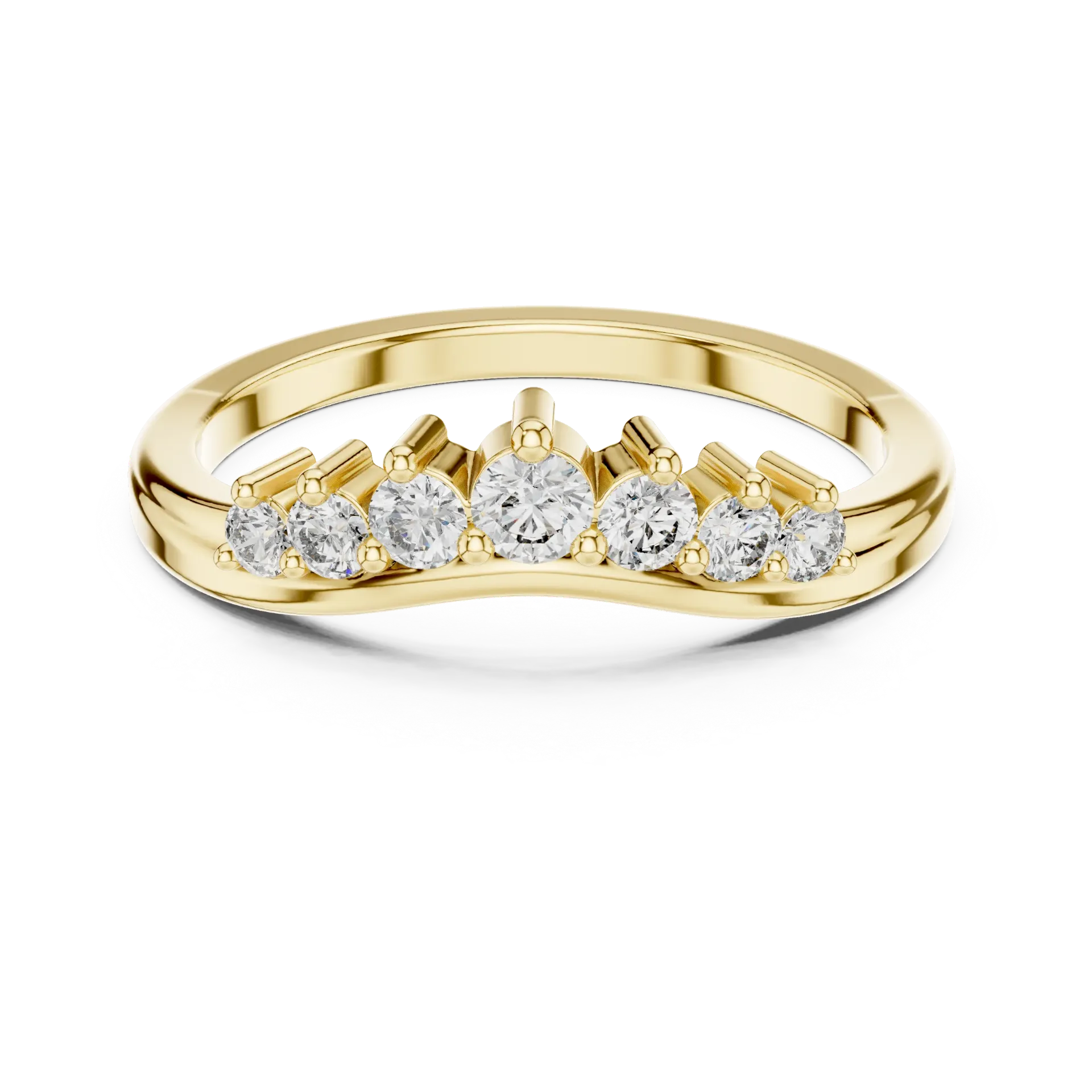The Tiara Contour Band (Yellow)