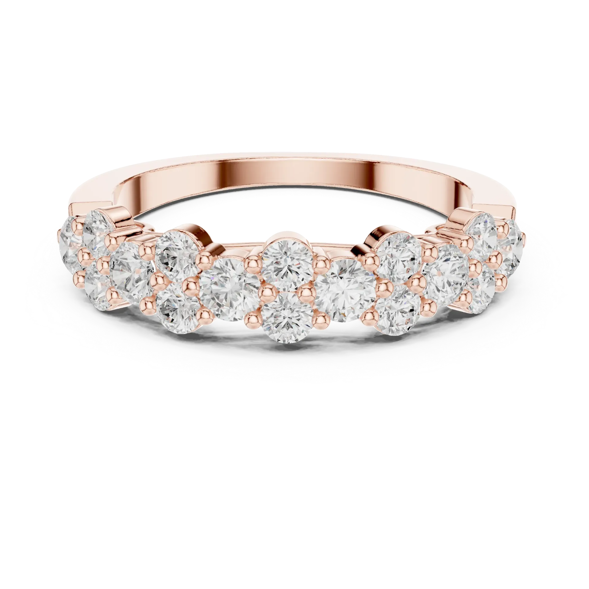 Eternal Pavé Cluster Band