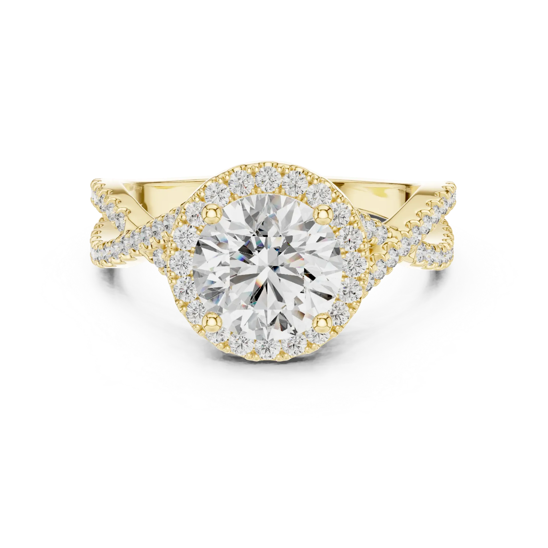 The Infinite Radiance Halo Ring-BYR1036