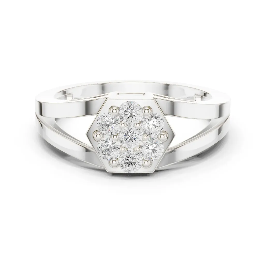 Floral Cluster Ring