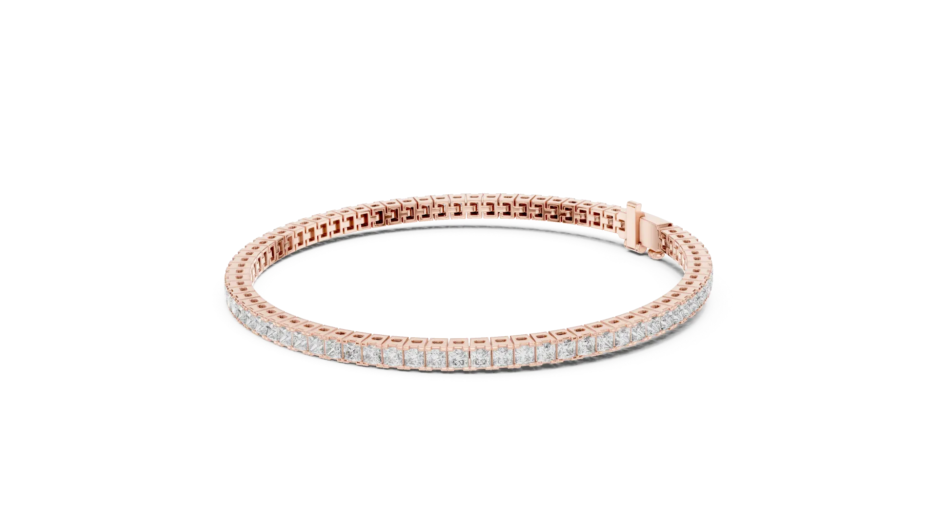 Classic 2mm Diamonds Tennis Bracelet-BYB1014