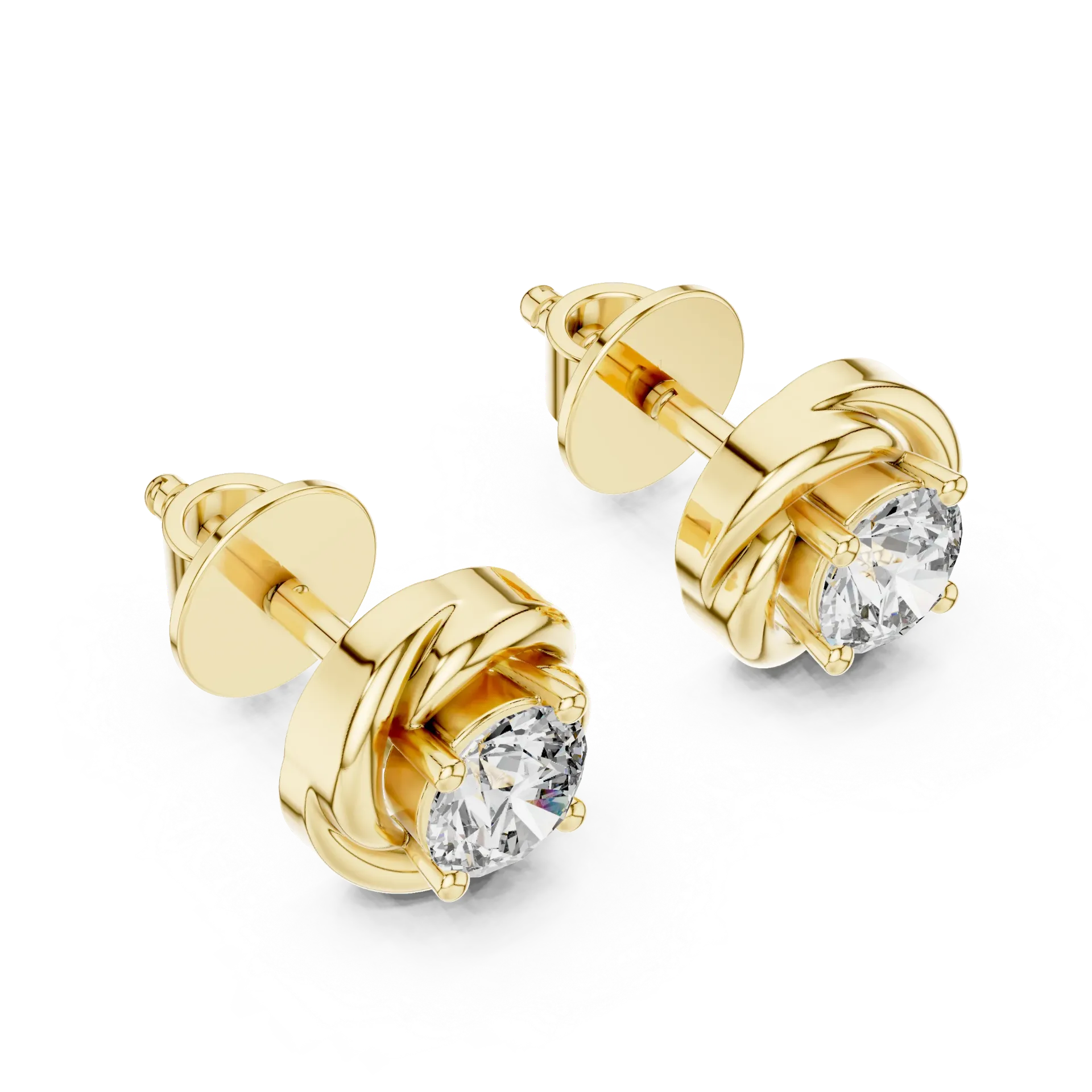 0.50ct Eternal Knot Studs-BYE2006