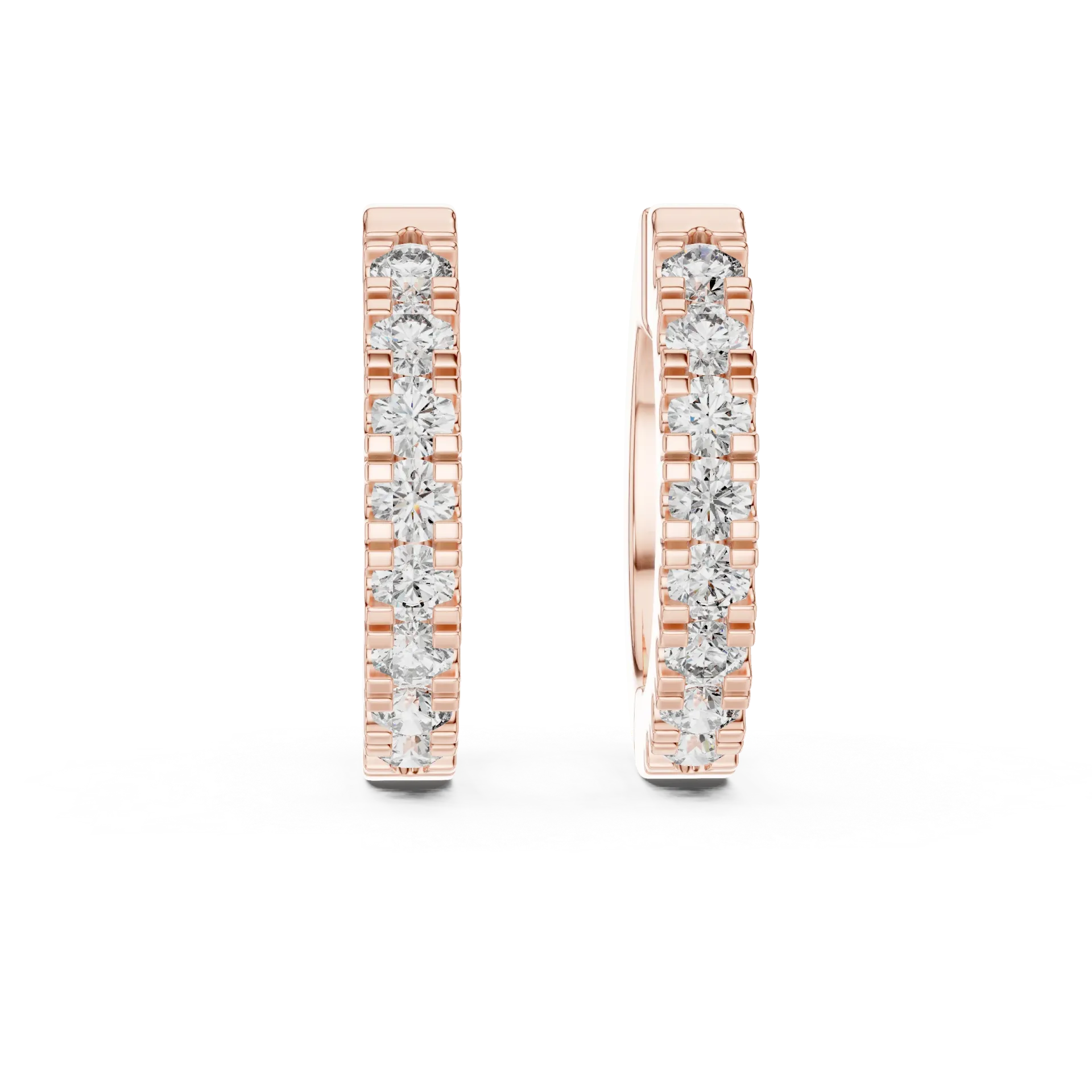 Radiant Hoop Earrings