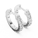 Radiant Hoop Earrings