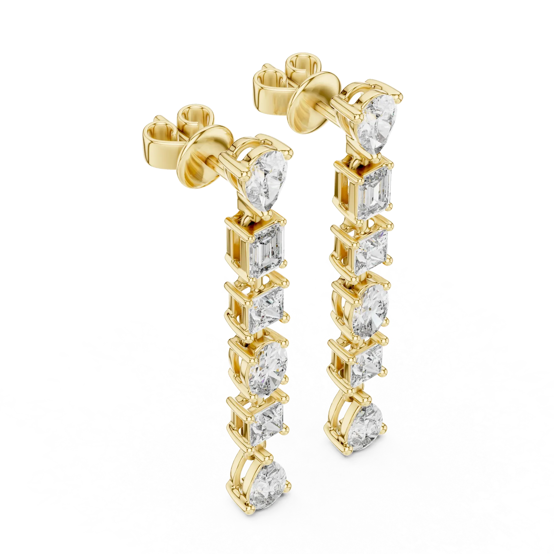 2.78ct Radiant Pavé Solitaire-BYE2023 (Yellow)