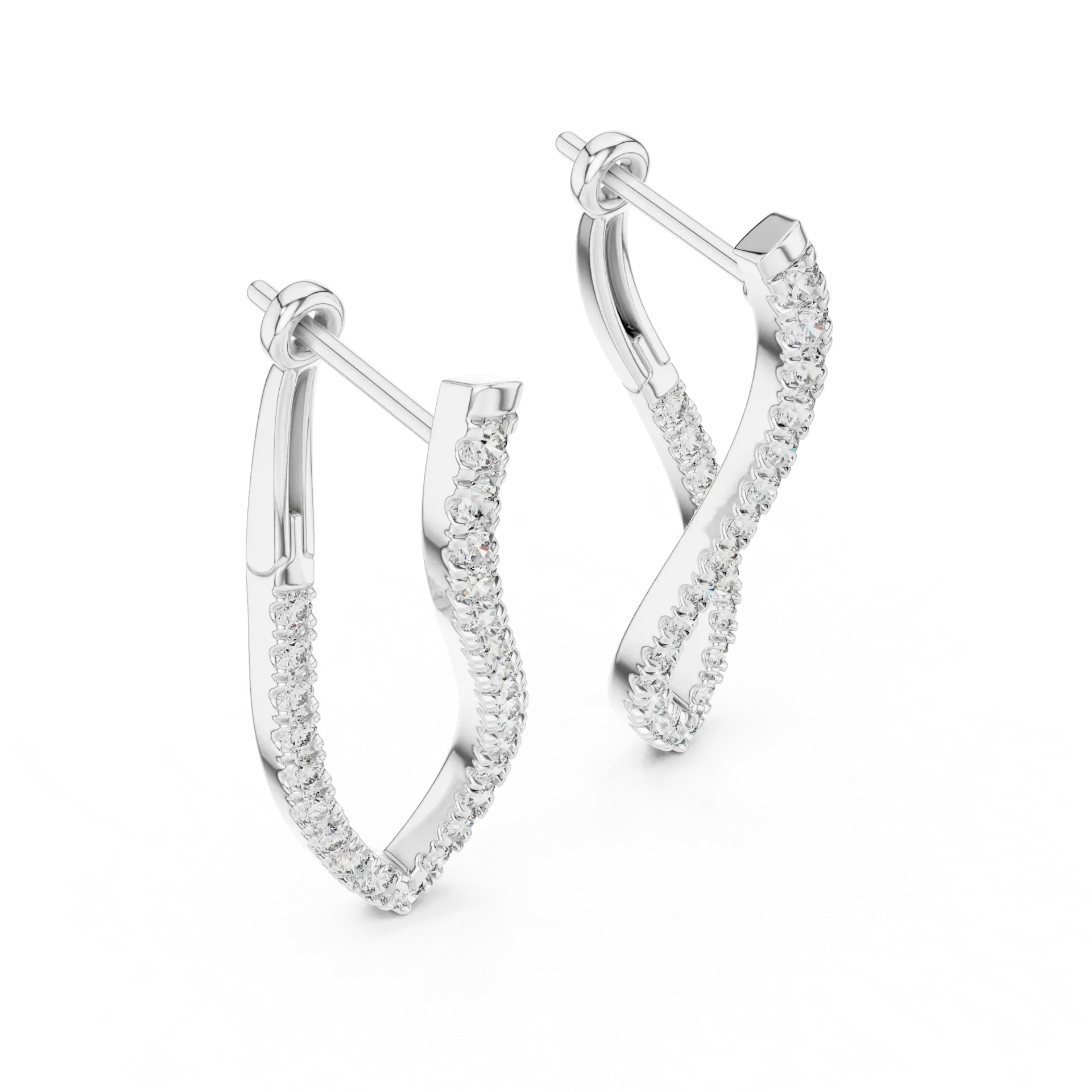 Three-Stone Emerald Scalloped Halo-BYE2028