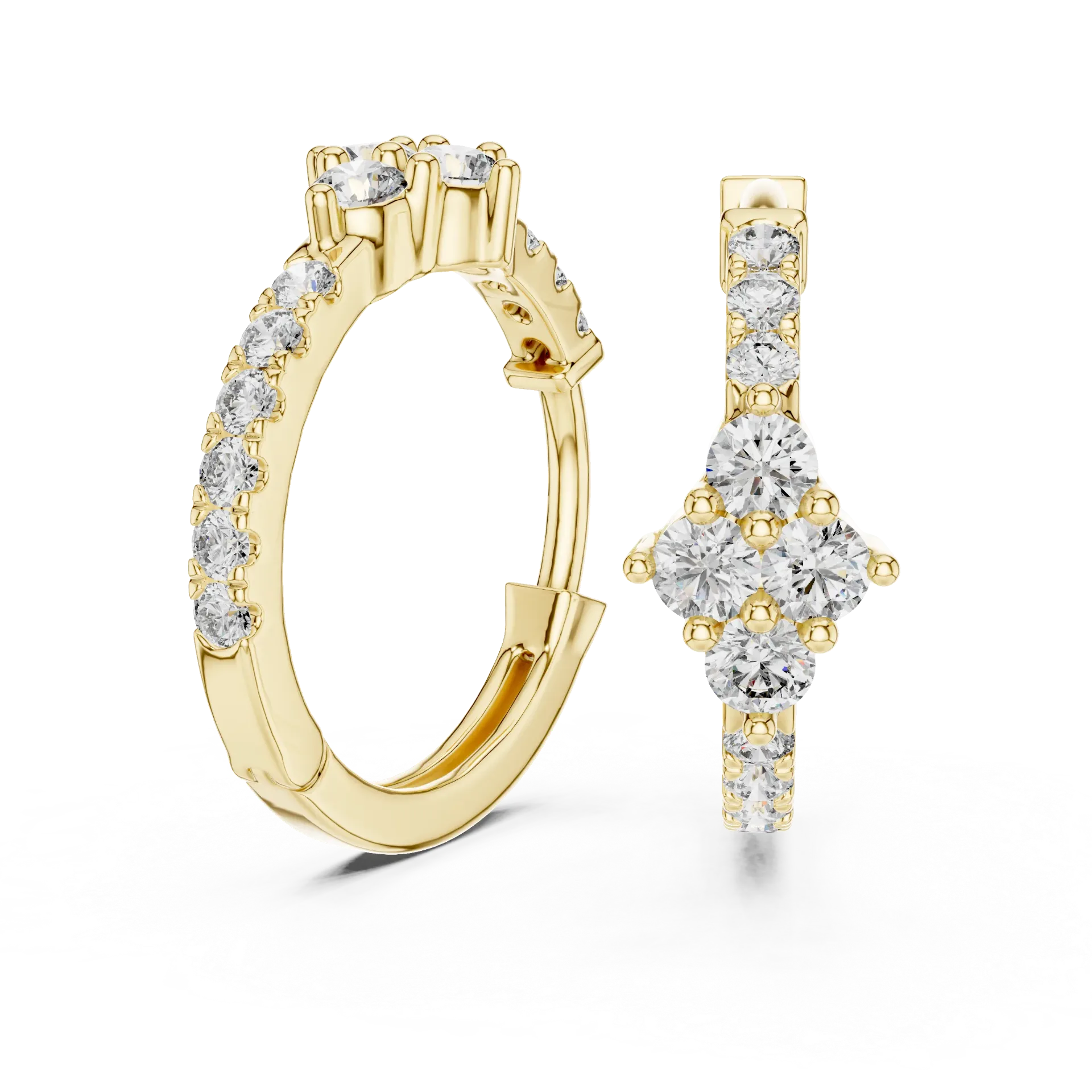 Modern Round Bezel Solitaire-BYE2033