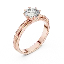 Elevated Six-Prong Solitaire Ring