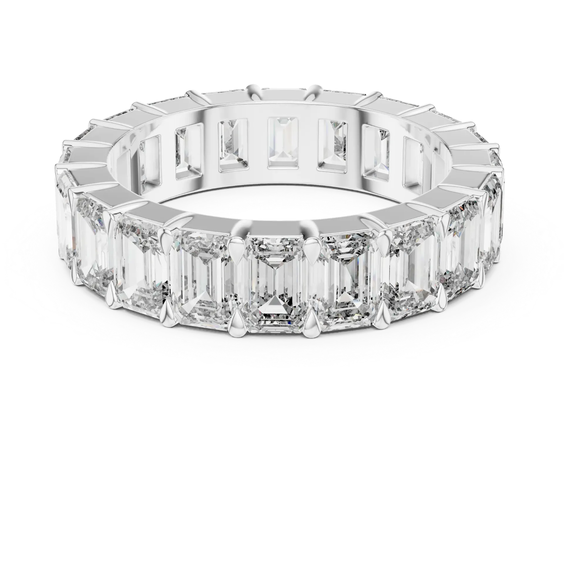 5.65ct Modern Marquise Infinity Band Ring