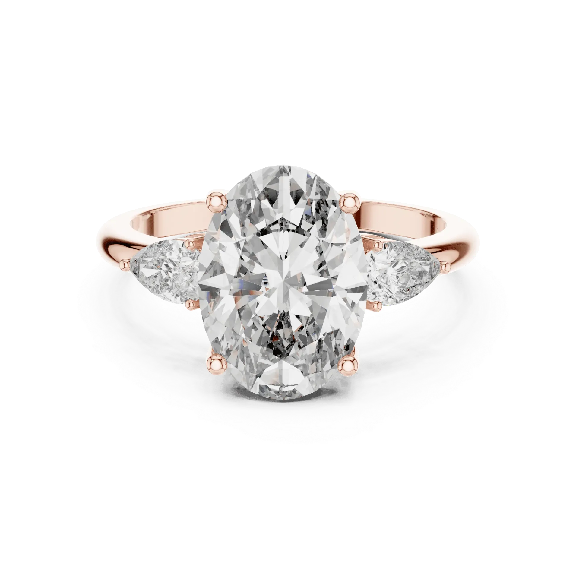 1.00ct Radiant Cushion Ring