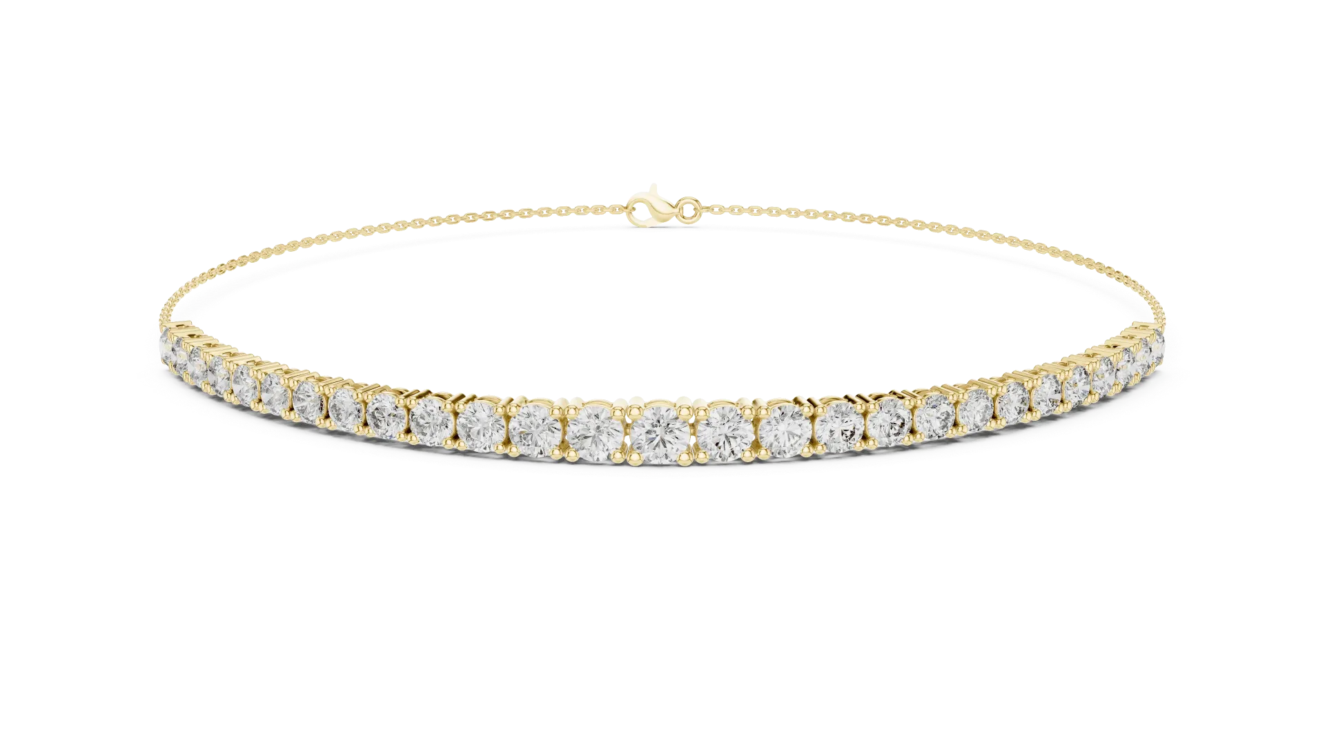 Half-Tennis Chain Bracelet