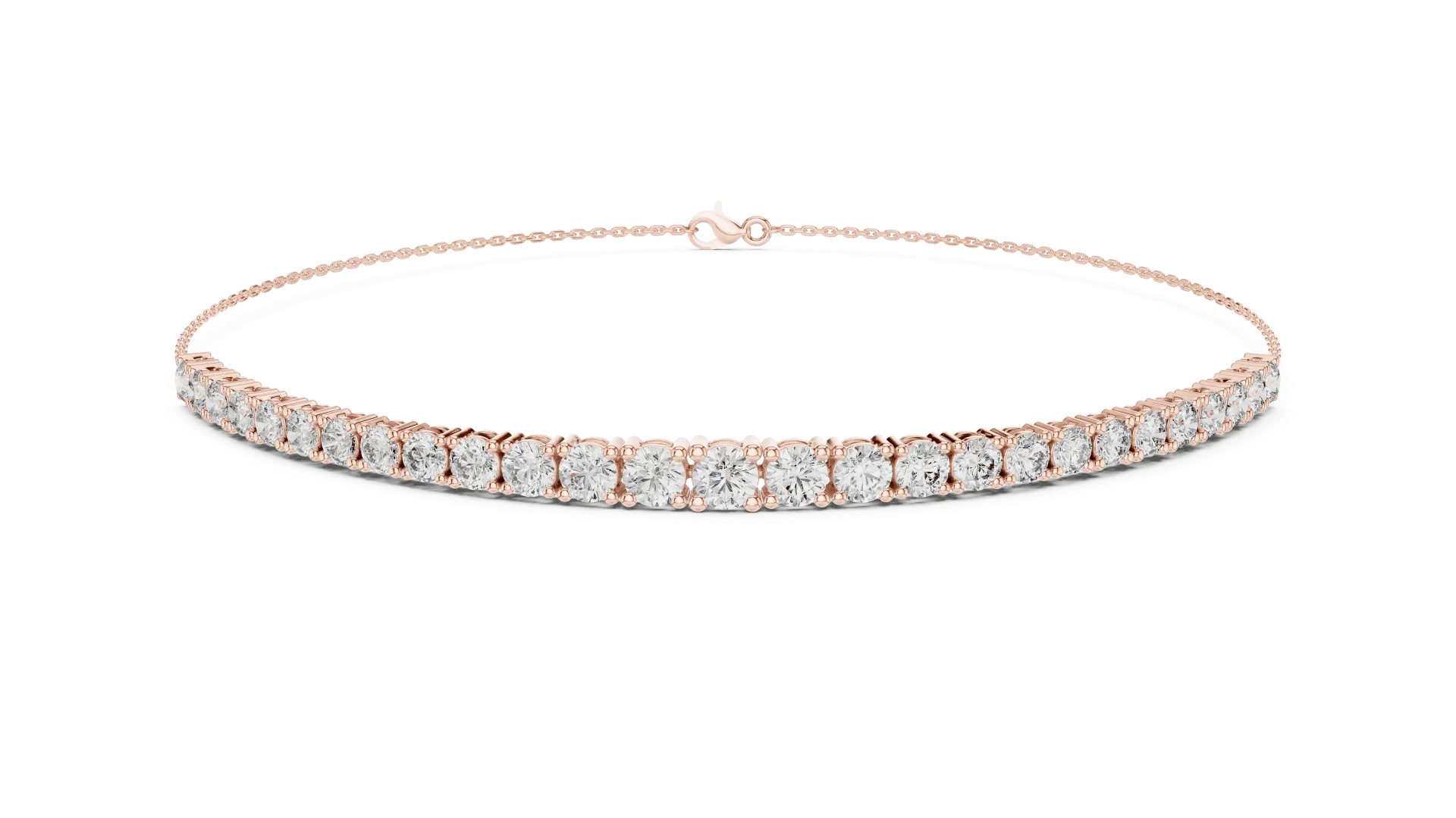 Half-Tennis Chain Bracelet