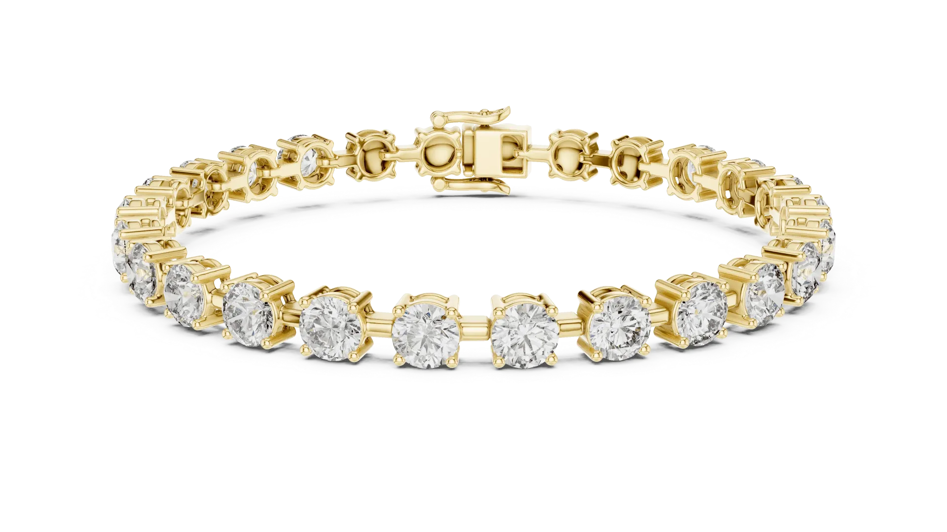 Floating Station Diamond Bracelet BYB2015