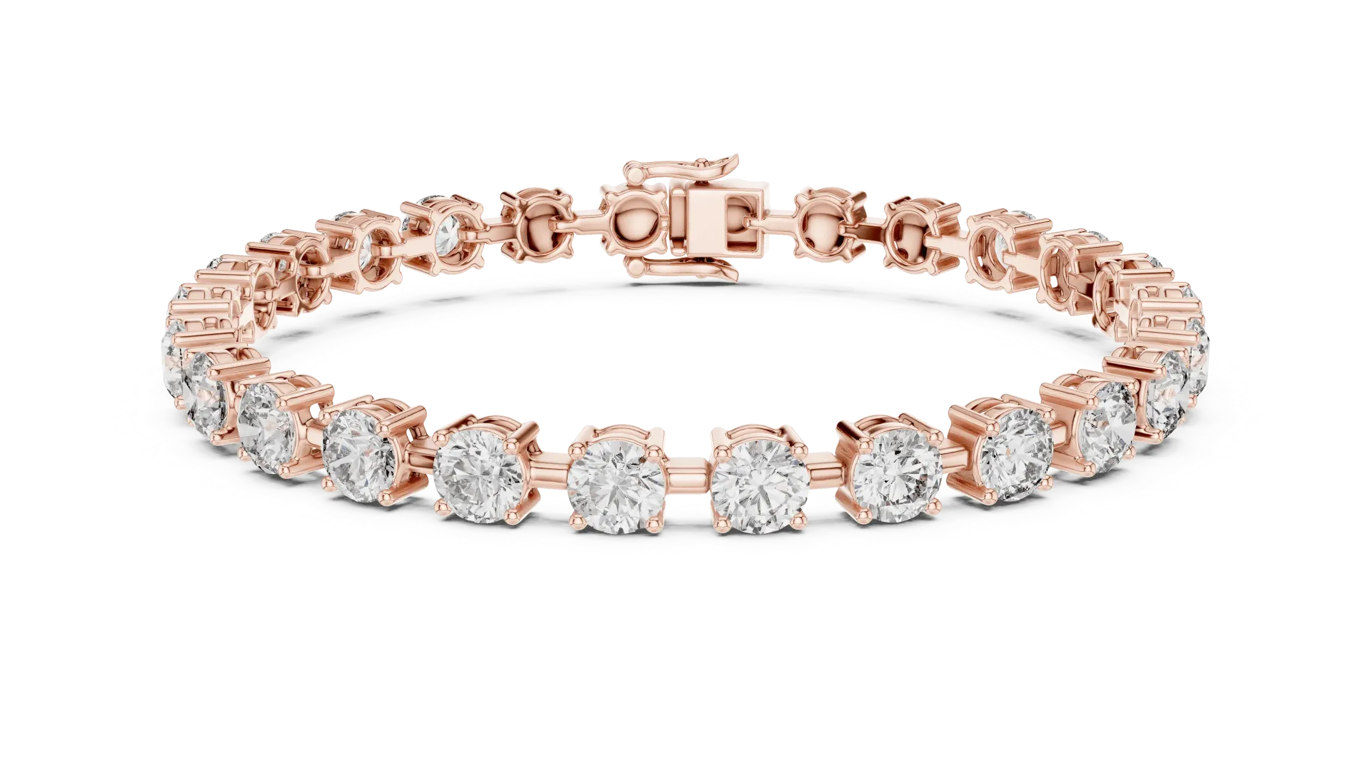Floating Station Diamond Bracelet BYB2015