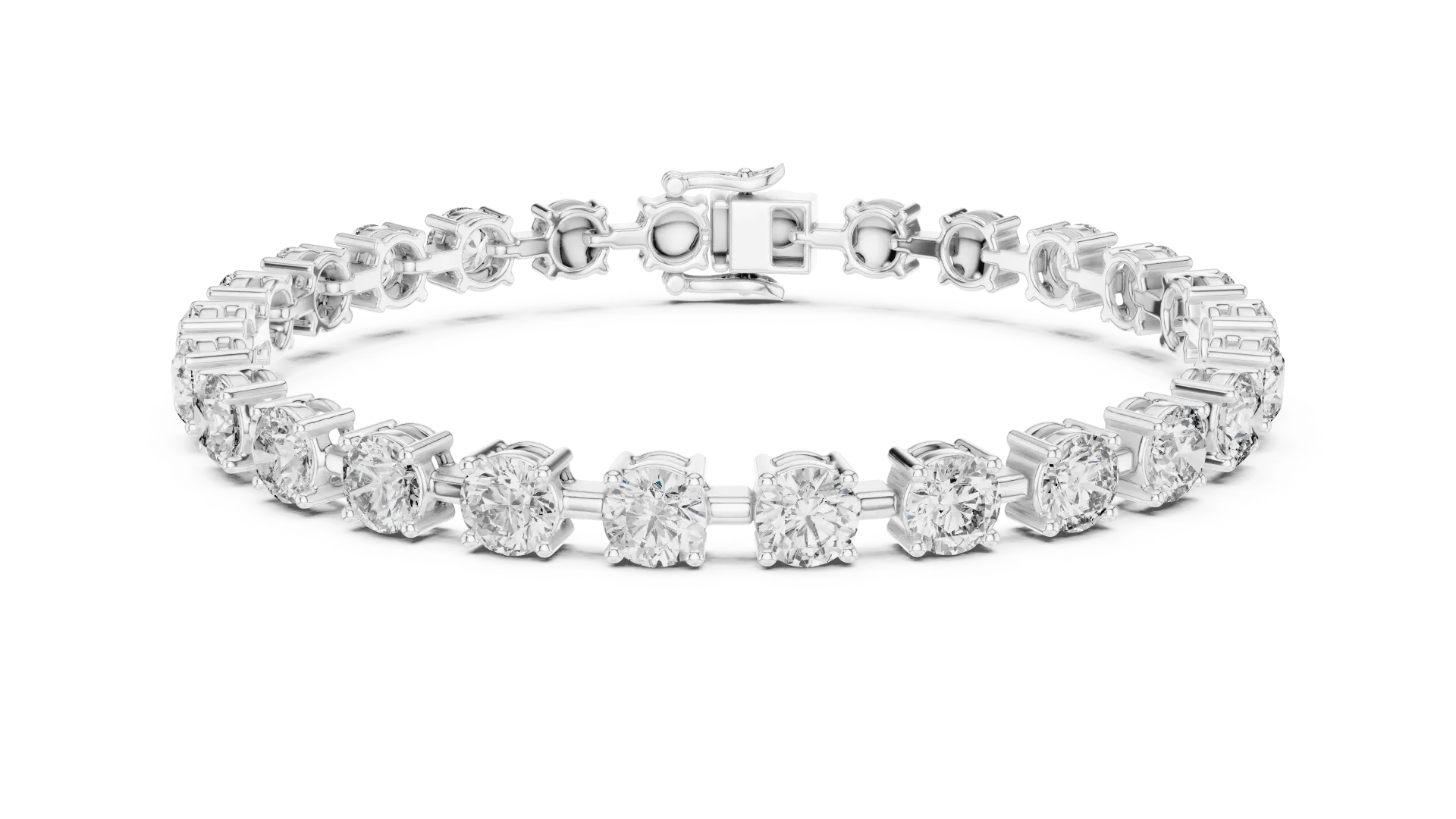 Floating Diamond Bracelet