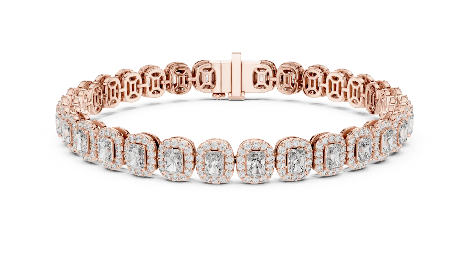 Radiant Halo Statement Bracelet