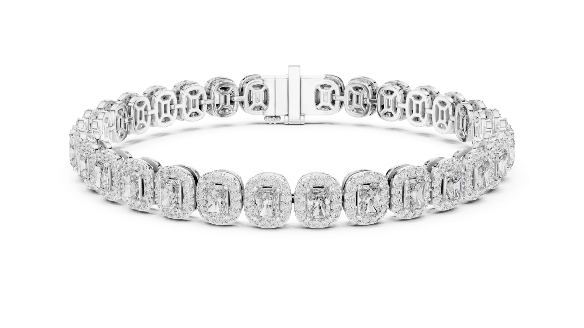 Radiant Halo Statement Bracelet