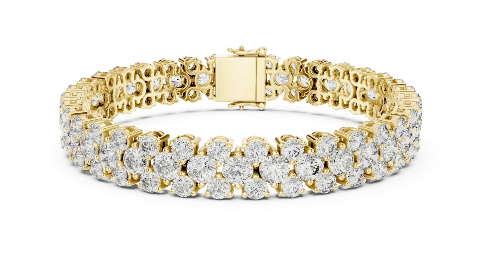 Honeycomb Cluster Bracelet