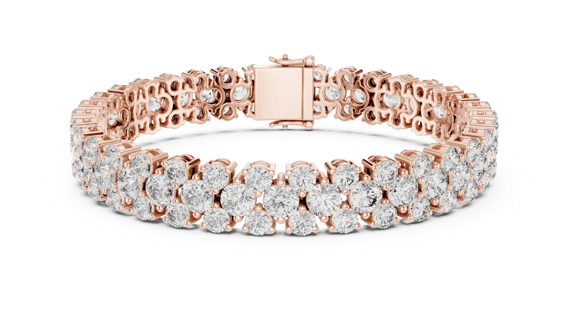 Statement Honeycomb Cluster Bracelet BYB2029