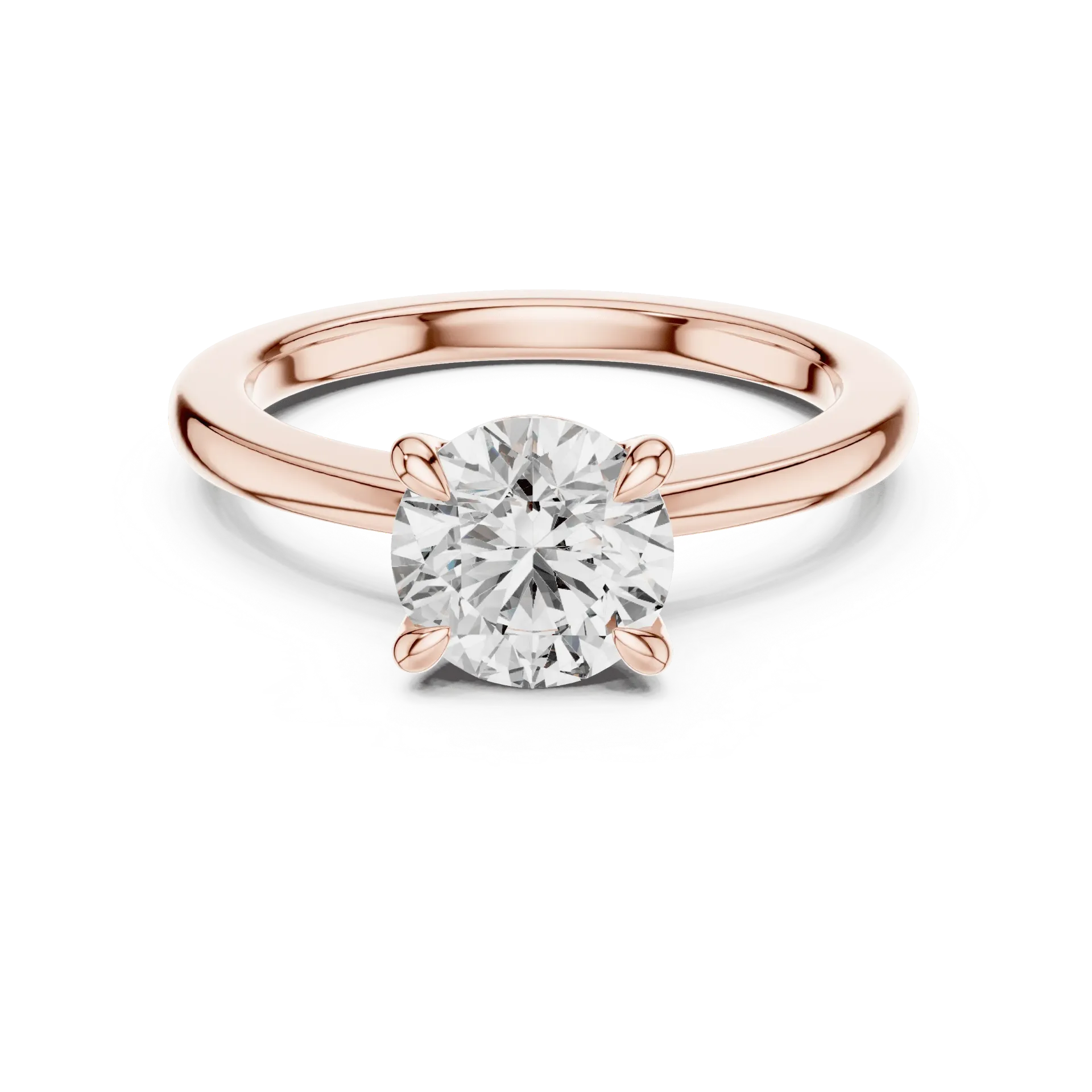 1.50ct Classic Minimalist Solitaire Ring