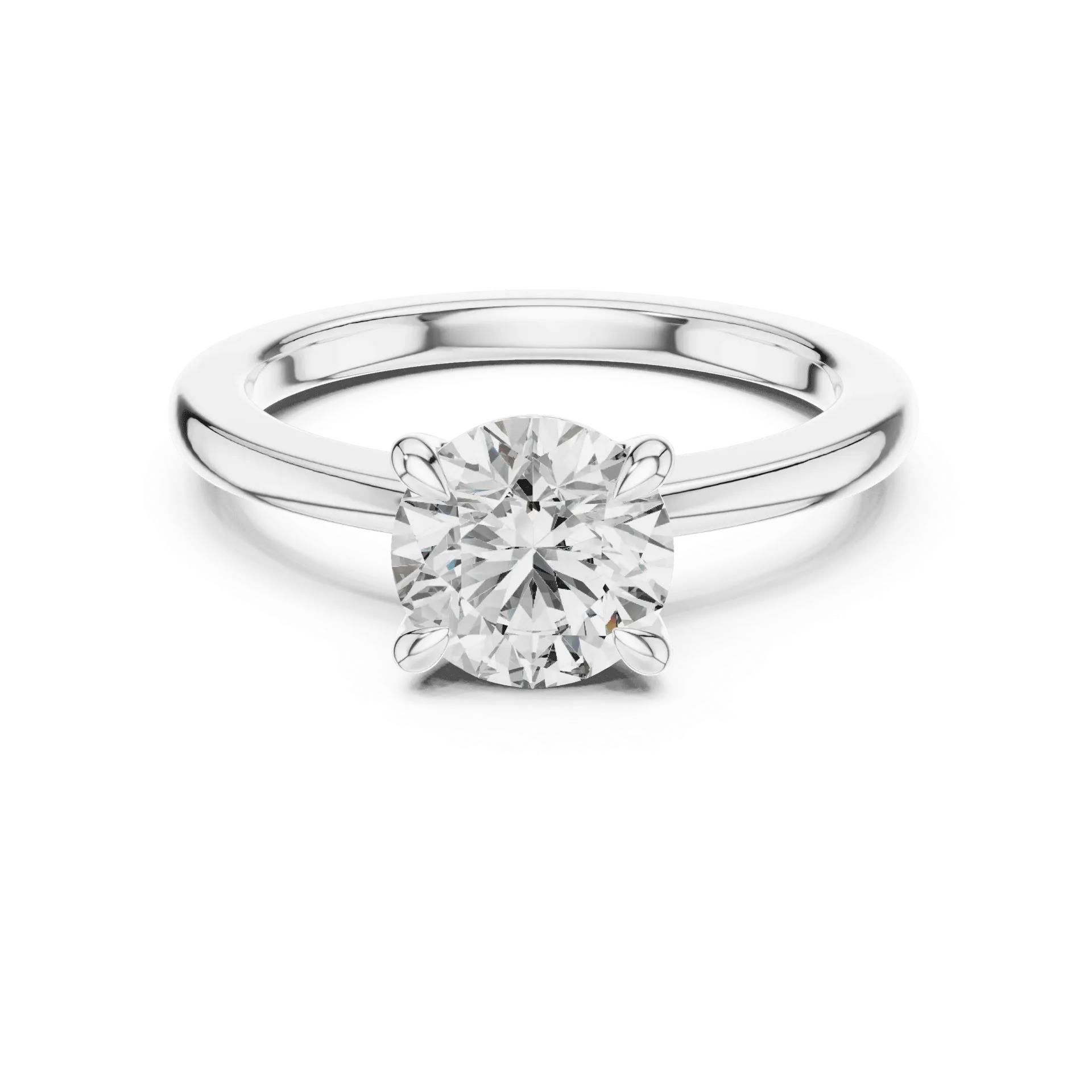 1.50ct Classic Minimalist Solitaire Ring