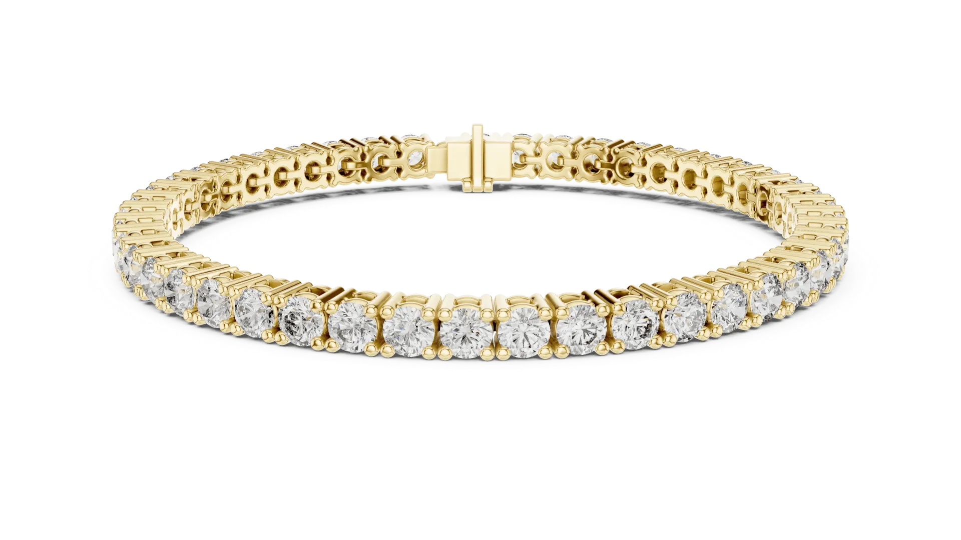 15 Pointer Single Line Bracelet (Yellow)