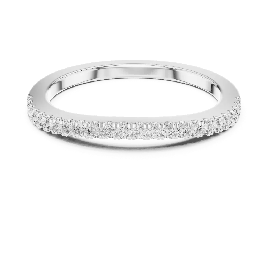 0.25ct Classic Pavé Diamond Band