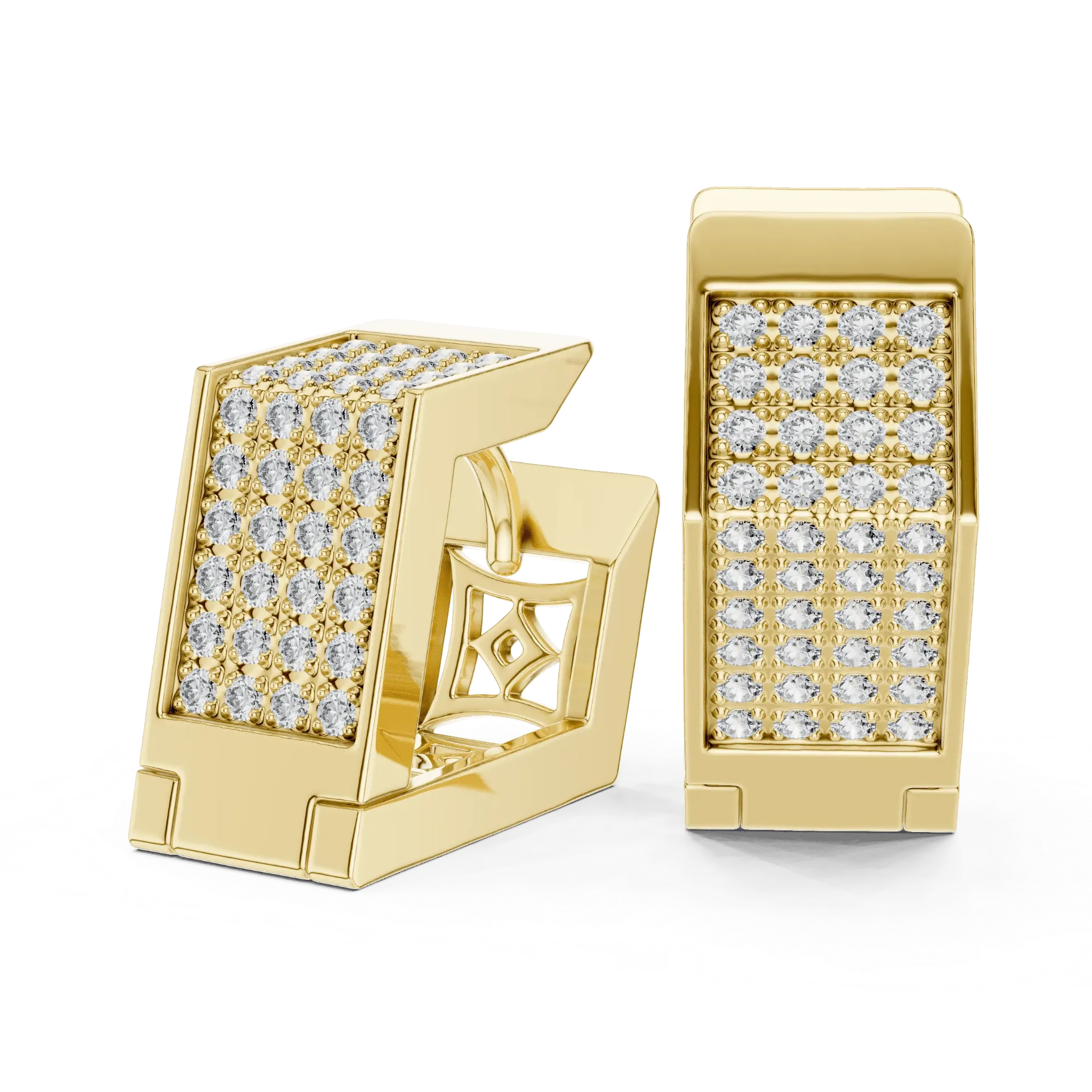 Diamond Panel Huggies (Yellow)