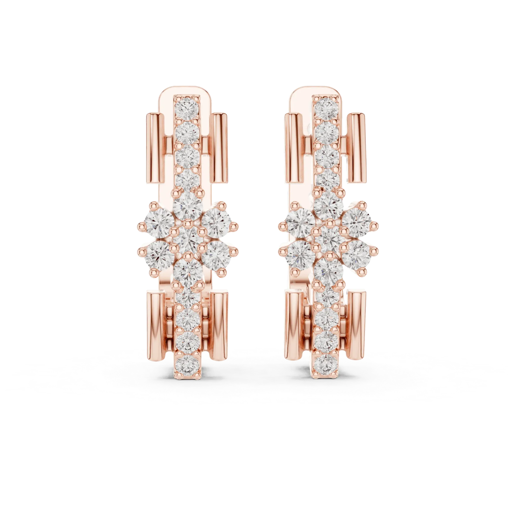 Structured Floral Cluster Huggies BYE2070