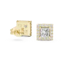 Princess-Cut Halo Studs BYE2086