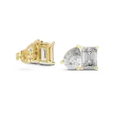 Emerald & Pear Duo Studs BYE2090