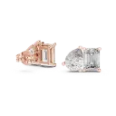 Emerald & Pear Duo Earrings