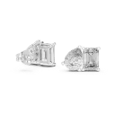 Emerald & Pear Duo Earrings